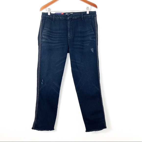 NEW Anthro Sundry Crop High Rise Jeans 29 NWT - Picture 1 of 9